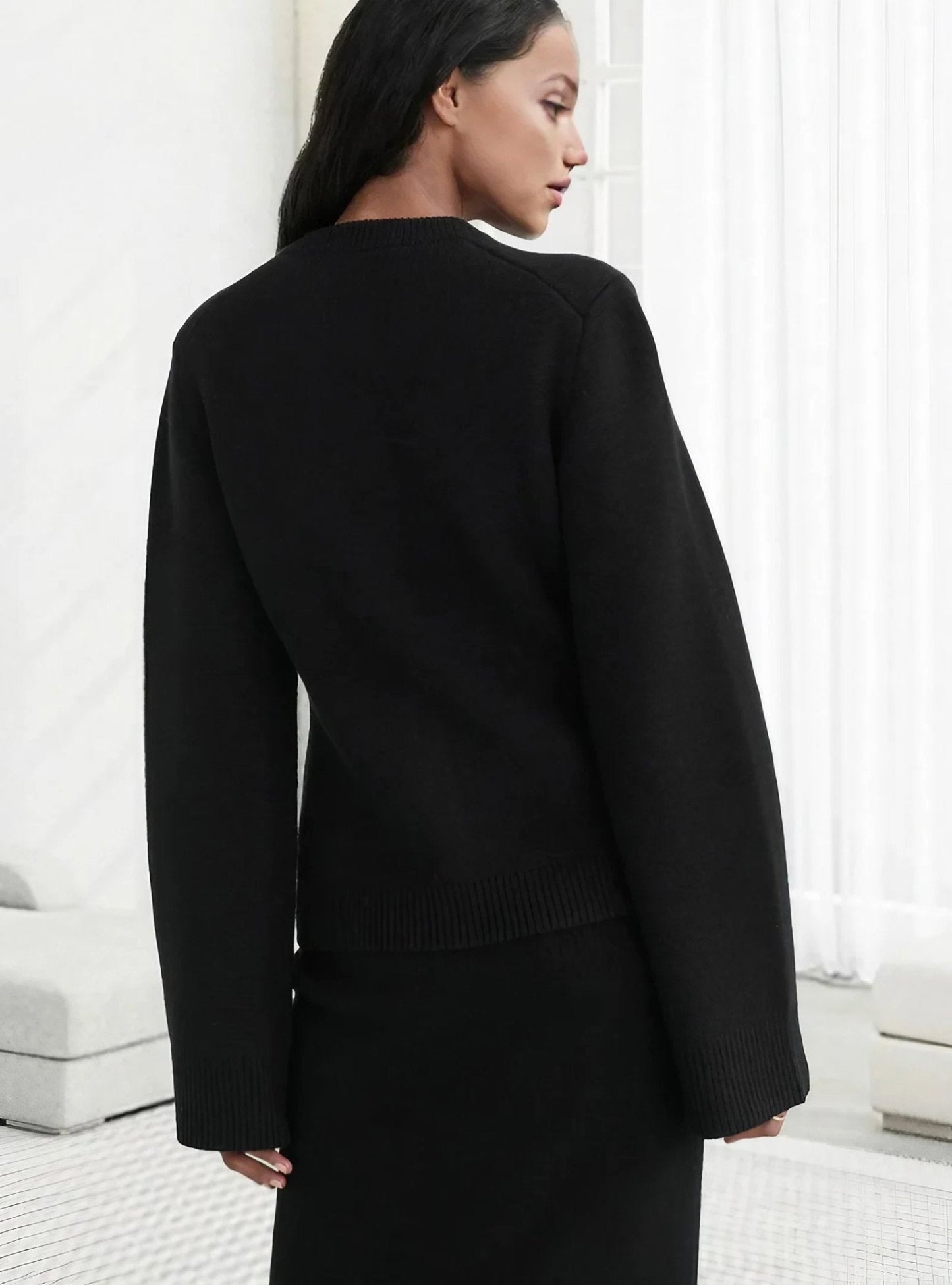 Sanne™ | Klassisk kofta i Jackie Kennedy stil