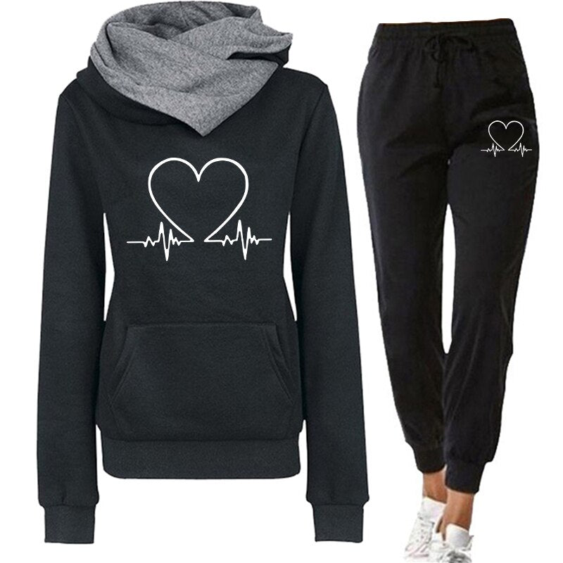 Sweetheart ™– Den Charmiga Joggingdräkten Som Värmer Ditt Hjärta!