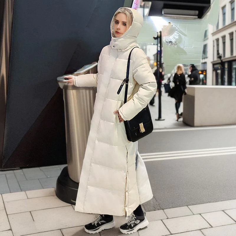 Lotta™ | Lång vinterjacka med lös passform