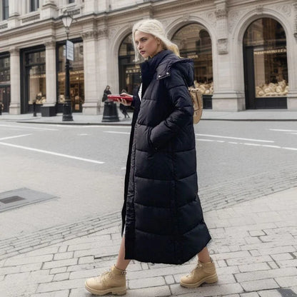 Lotta™ | Lång vinterjacka med lös passform
