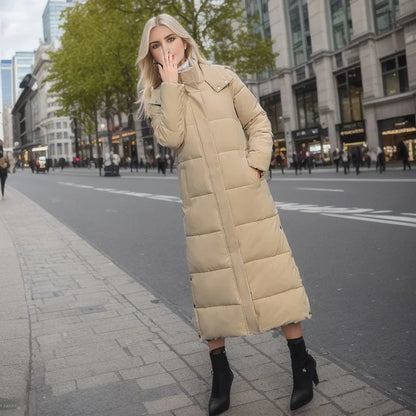 Lotta™ | Lång vinterjacka med lös passform