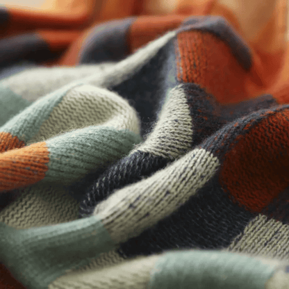 Suvi™ | Turtleneck med lapptäcke i kashmir