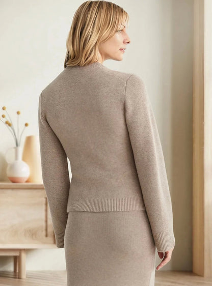 Sanne™ | Klassisk kofta i Jackie Kennedy stil
