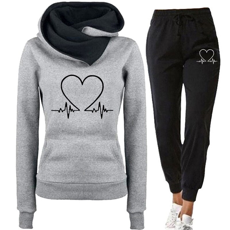 Sweetheart ™– Den Charmiga Joggingdräkten Som Värmer Ditt Hjärta!