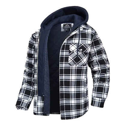 Tim™| Snygg Flanelljacka i Skjortdesign