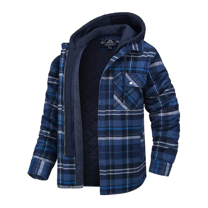 Tim™| Snygg Flanelljacka i Skjortdesign