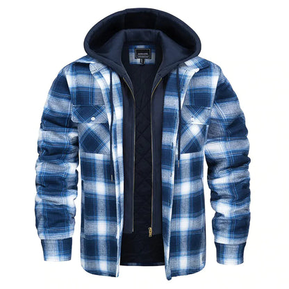 Tim™| Snygg Flanelljacka i Skjortdesign