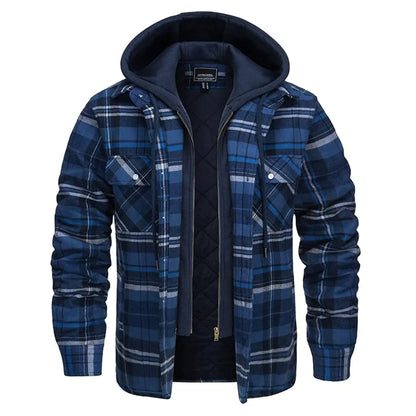 Tim™| Snygg Flanelljacka i Skjortdesign
