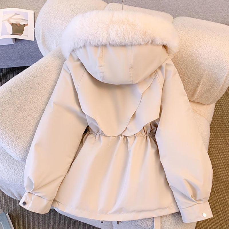 Tina™ | Elegant vinterkappa med päls