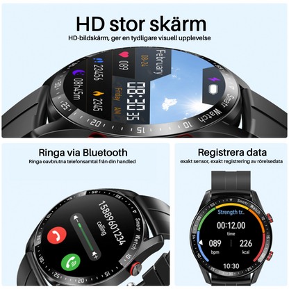 Smartwatch I9 Pro™ - Tillfälligt med GRATIS gummiband