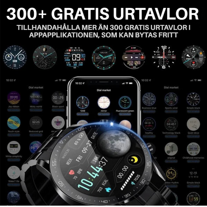 Smartwatch I9 Pro™ - Tillfälligt med GRATIS gummiband